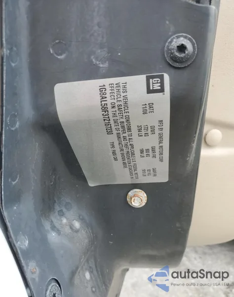 2007 Saturn Ion Level 3 from USA, damaged, VIN 1G8AL58F37Z167230